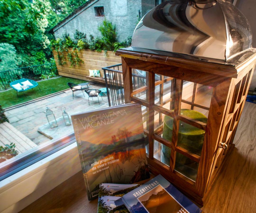 Apartamento Palazzo Giani Chiavenna Exterior foto
