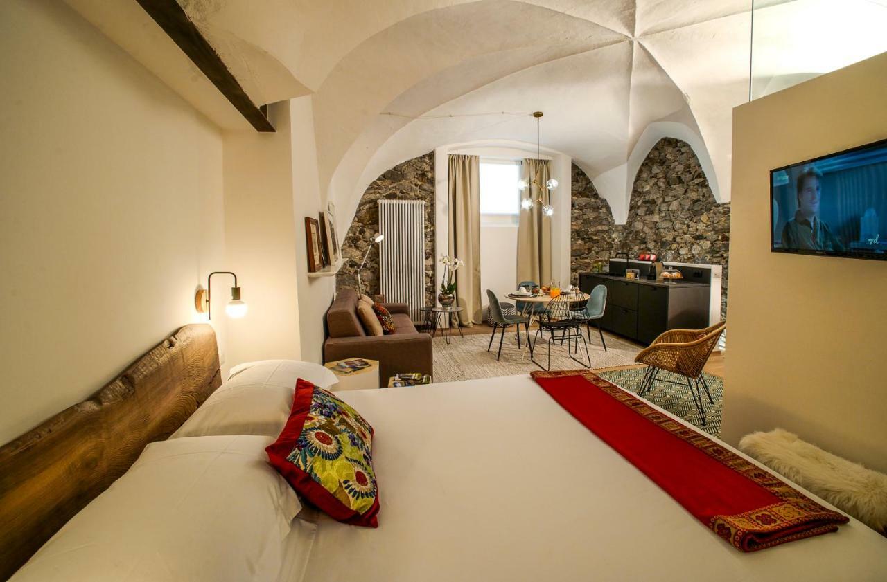 Apartamento Palazzo Giani Chiavenna Exterior foto